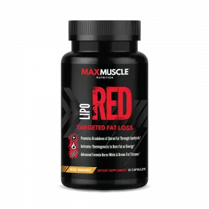 MAX MUSCLE NUTRITION LIPO RED (TARGETED FAT LOSS)