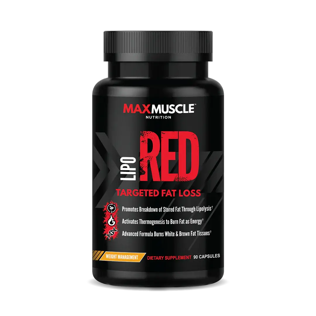 MAX MUSCLE NUTRITION LIPO RED (TARGETED FAT LOSS)