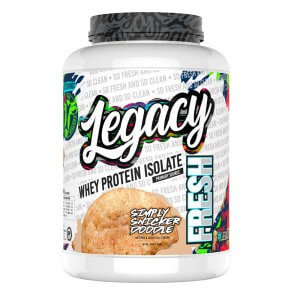 LEGACY FRESH WHEY PROTEIN ISOLATE-PRIMARY SOURCE - Simply Snickerdoodle, 2lb