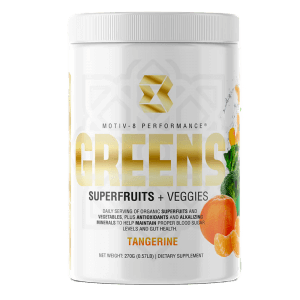 MOTIV-8 GREENS SUPERFRUITS+VEGGIES-TANGERINE FLAVOR