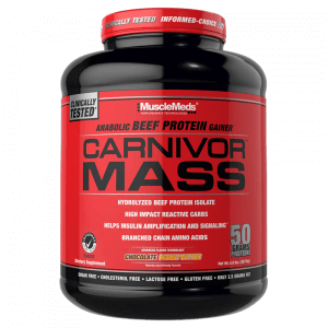 MUSCLE MEDS CARNIVOR MASS BEEF PROTEIN GAINER