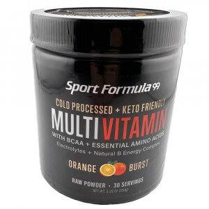 SPORT FORMULA KETO FRIENDLY MULTIVITAMIN POWDER - Orange Burst