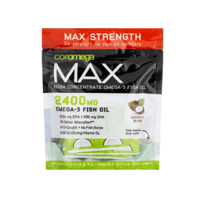 COROMEGA MAX HIGH CONCENTRATE OMEGA-3 FISH OIL SQUEEZE SHOTS