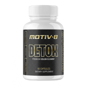MOTIV-8 DETOX BLACK-PREMIUM COLON CLEANSE