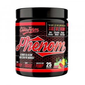 ELITE FORM PHENOM HIGH STIM PRE-WORKOUT - Gummy Bear