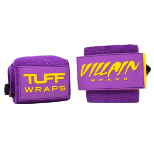 TUFF VILLIAN WRAPS PURPLE YELLOW 16"