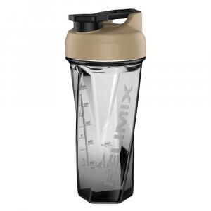 HELIMIX 2.0 VORTEX 28OZ SHAKER BOTTLE-NO WHISK, NO SCREEN, NO CLUMPS - Tan, 28oz