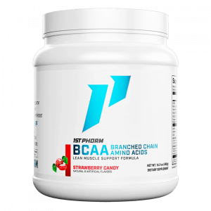 1ST PHORM BCAA LEAN MUSCLE SUPPORT STRAWBERRY CANDY