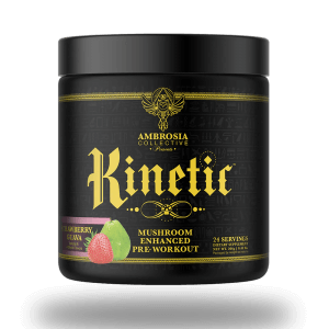 AMBROSIA COLLECTIVE KINETIC (MUSHROOM ENHANCED PRE-WORKOUT) STRAWBERRY