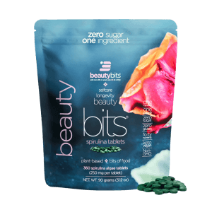 BEAUTY BITS 360 SPIRULINA ALGAE TABLETS