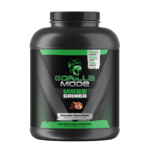 GORILLA MODE MASS GAINER HIGH PROTEIN WEIGHT GAIN POWDER CHOCOLATE PEANUT BUTTER