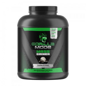 GORILLA MODE MASS GAINER HIGH PROTEIN WEIGHT GAIN POWDER COOKIE & CREAM
