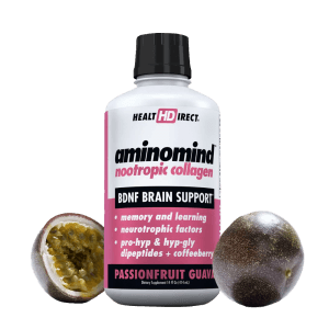 HEALTH DIRECT AMINOMIND NOOTROPIC COLLAGEN PASSIONFRUIT GUAVA