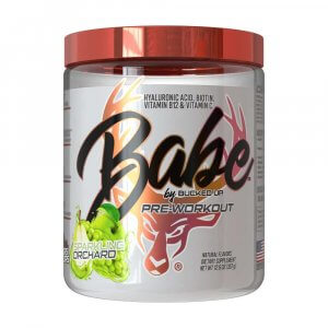 DAS LABS BABE PRE WORKOUT BY BUCKED UP - Sparkling Orchard-Green Apple/White Peach/White Grape