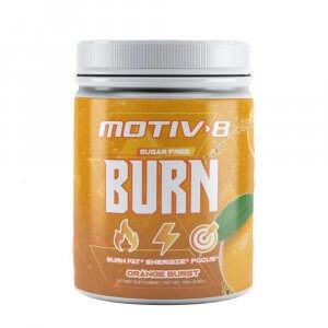 MOTIV-8 BURN SUGAR FREE (BURN FAT* ENERGIZE* FOCUS*) - Orange Burst