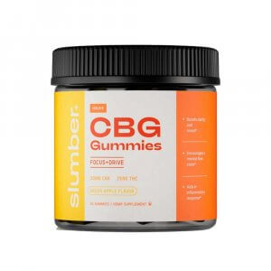 SLUMBER ISOLATE CBG GUMMIES (FOCUS AND DRIVE) 30MG - 5
