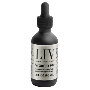 LIV VITAMIN B12 TRI-BLEND LIQUID ENERGY BOOSTER (5000MCG)