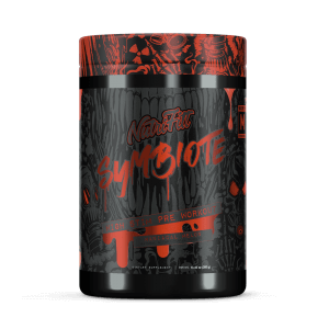 NUTRI FITT SYMBIOTE HIGH STIM PRE-WORKOUT MANIACAL MELON (SOUR WATERMELON)