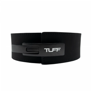 TUFF LEVER WEIGHTLIFTING BELT BLACK (LARGE)