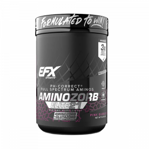 EFX AMINOZORB ELITE 21 (PH-CORRECT FULL SPECTRUM AMINOS PINK BUBBLEGUM 30 SERVINGS)