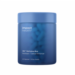 IMPACT HEALTH MB+ METHYLENE BLUE (NOOTROPIC+CELLULAR ENHANCER 62 CAPSULES)